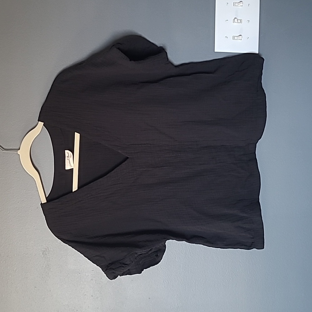 Target Black Short Sleeve Top